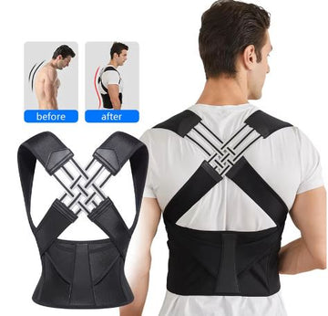 Adjustable Posture Corrector Brace – Unisex Spine Support Vest